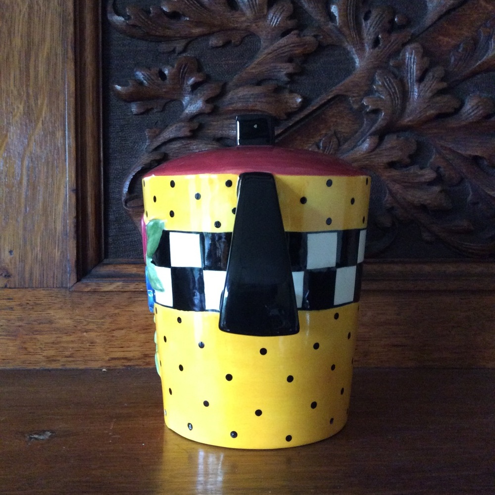 Vintage Mary Engelbreit Teapot Bank 🏁 - Picture 2 of 15